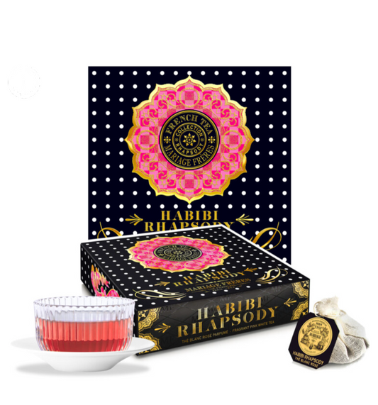 Mariage Freres Tea: HABIBI RHAPSODY® pink tea, 30 Sachets