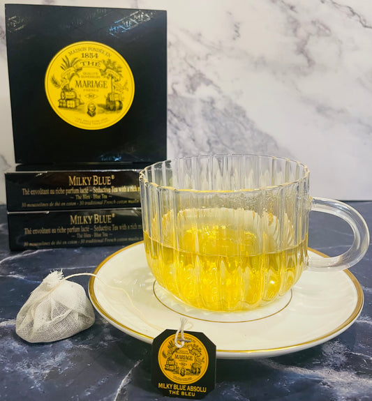 Mariage Freres Tea: MILKY BLUE Oolong tea, 30 Sachets