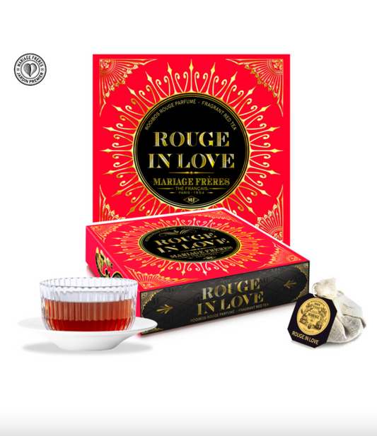 Mariage Freres Tea: ROUGE IN LOVE red tea, 30 Sachets