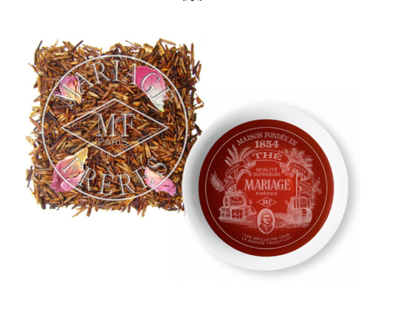 Mariage Freres Tea: ROUGE IN LOVE red tea, 30 Sachets